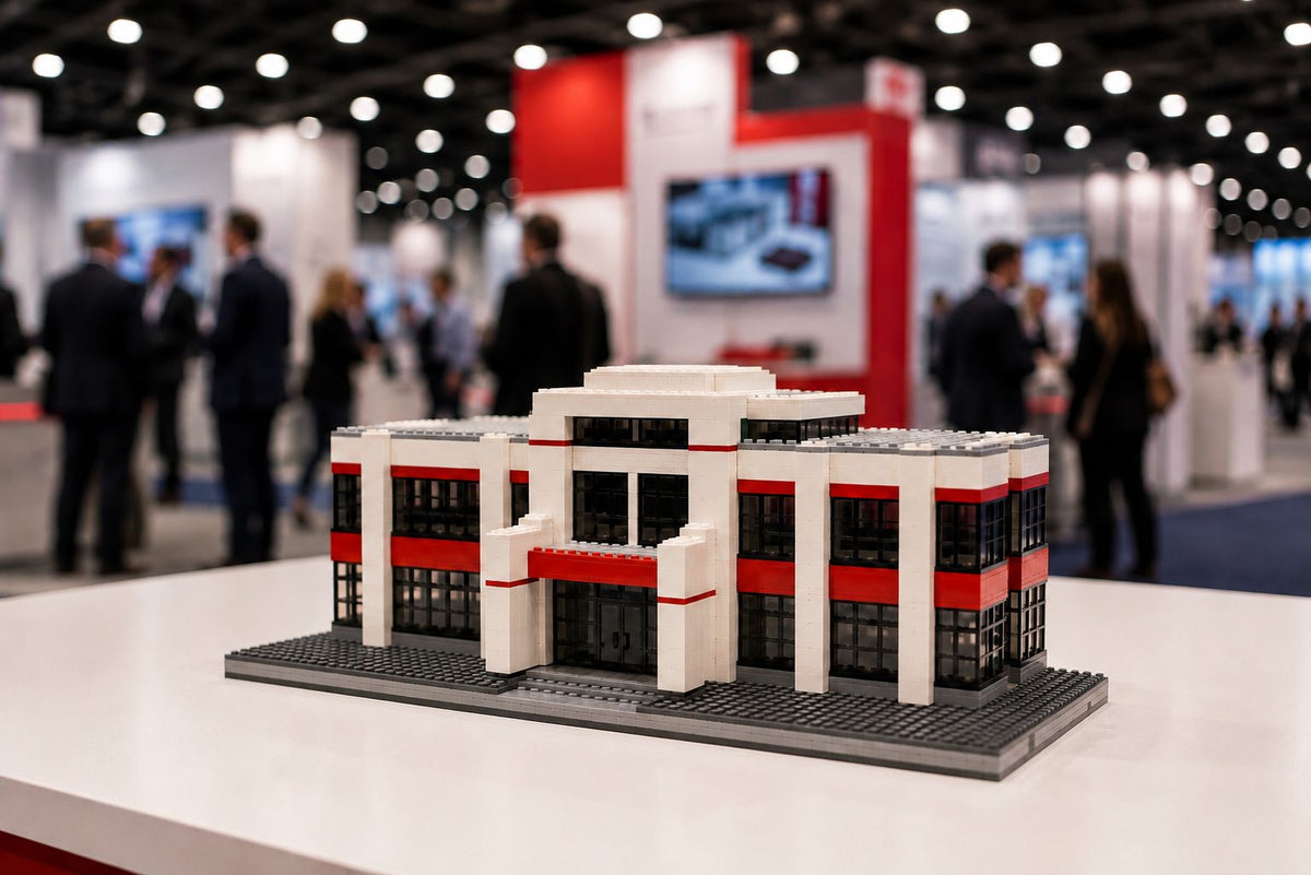 How Businesses Use Custom LEGO Sets at Trade Shows