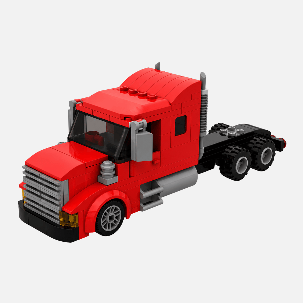 Custom LEGO semi truck set for trade show marketing