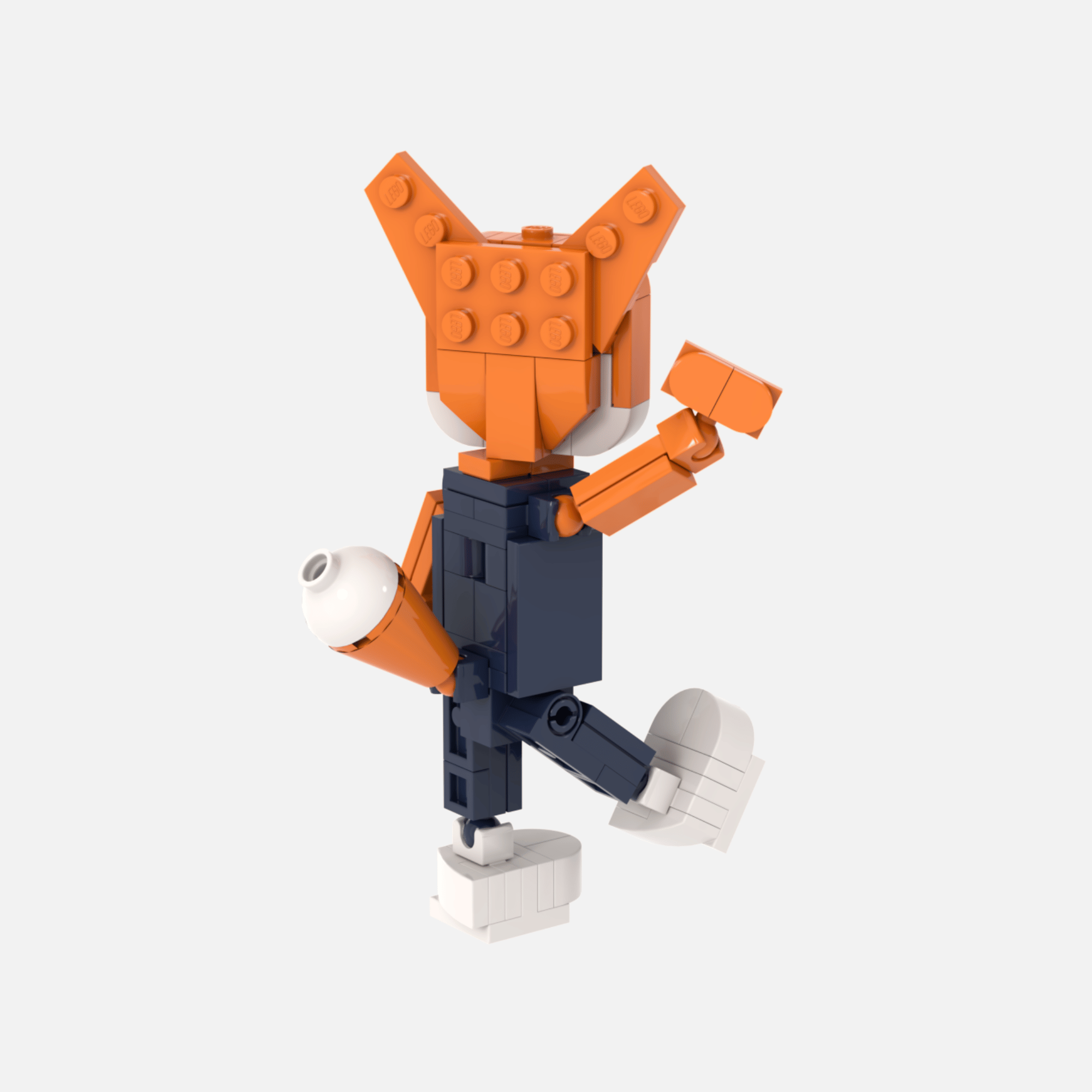 University Fox Mascot