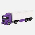 Semi Truck with Trailer